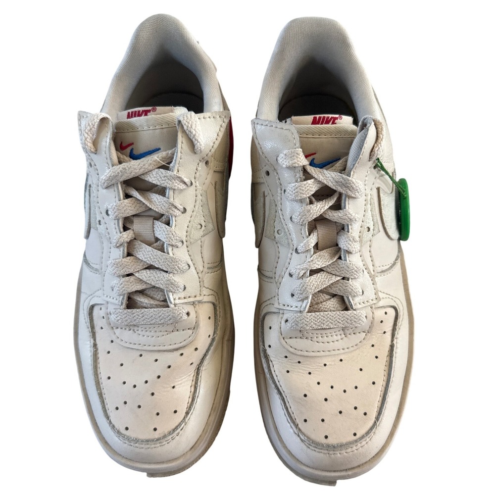 Nike Air Force 1 Fontanka Pearl White University Red DA7024-200 Womens Size 7 - Picture 5 of 11
